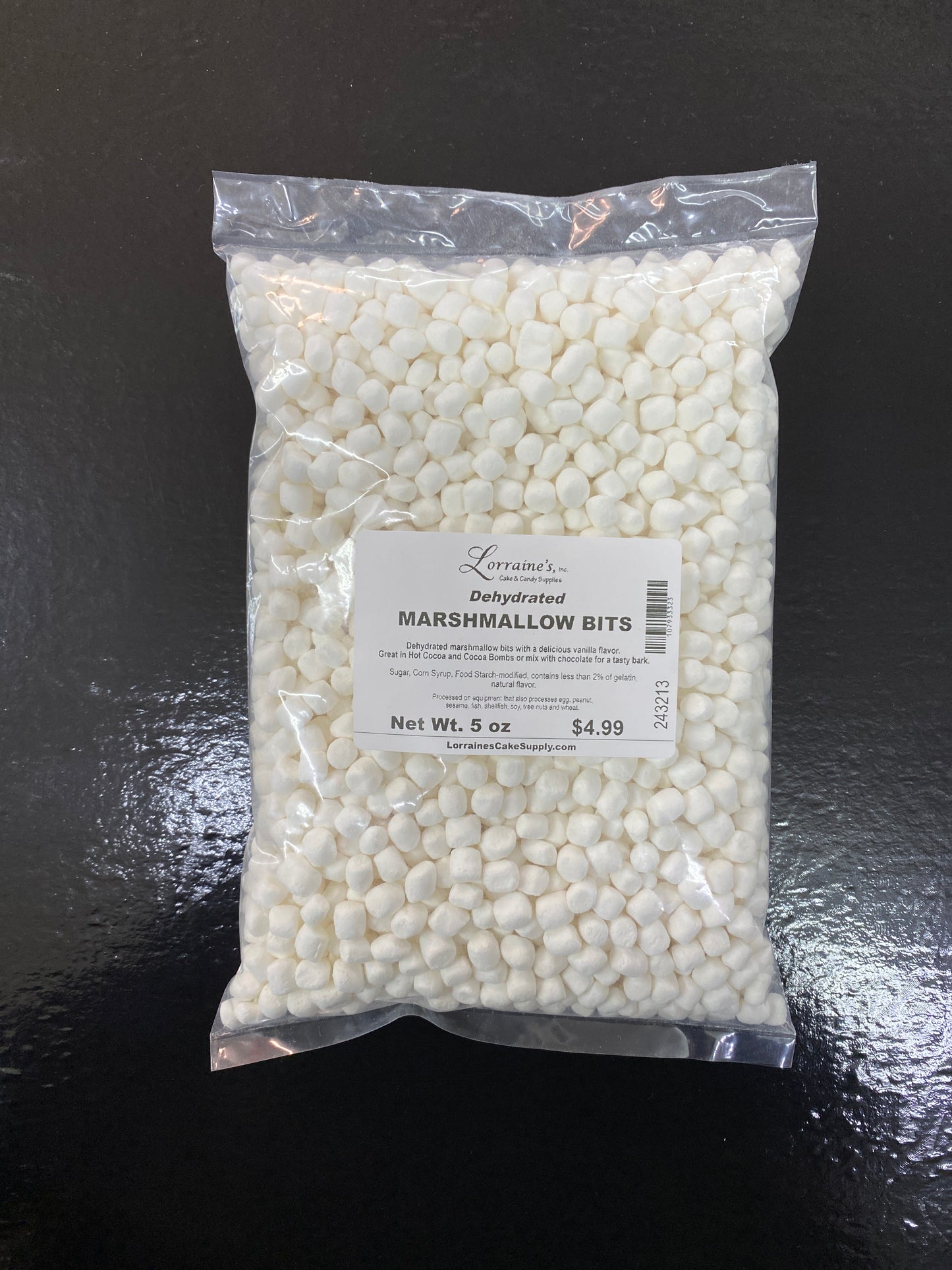 Tiny Dehydrated White Marshmallows, 5 oz