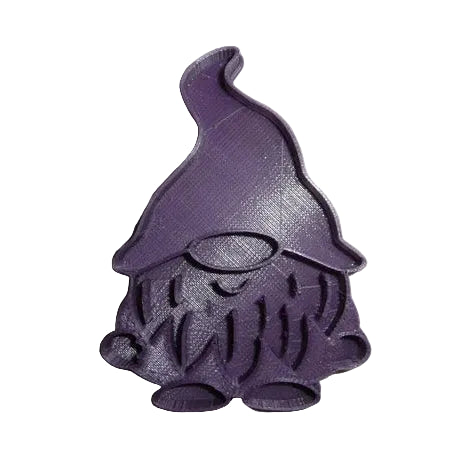 Gnome Dwarf Mythical Creature Plastic Cookie Cutter