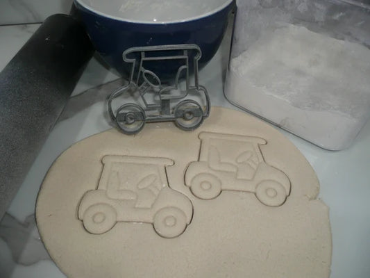 Golf Cart Plastic Cookie Cutter