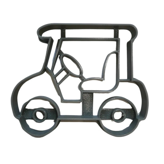 Golf Cart Plastic Cookie Cutter