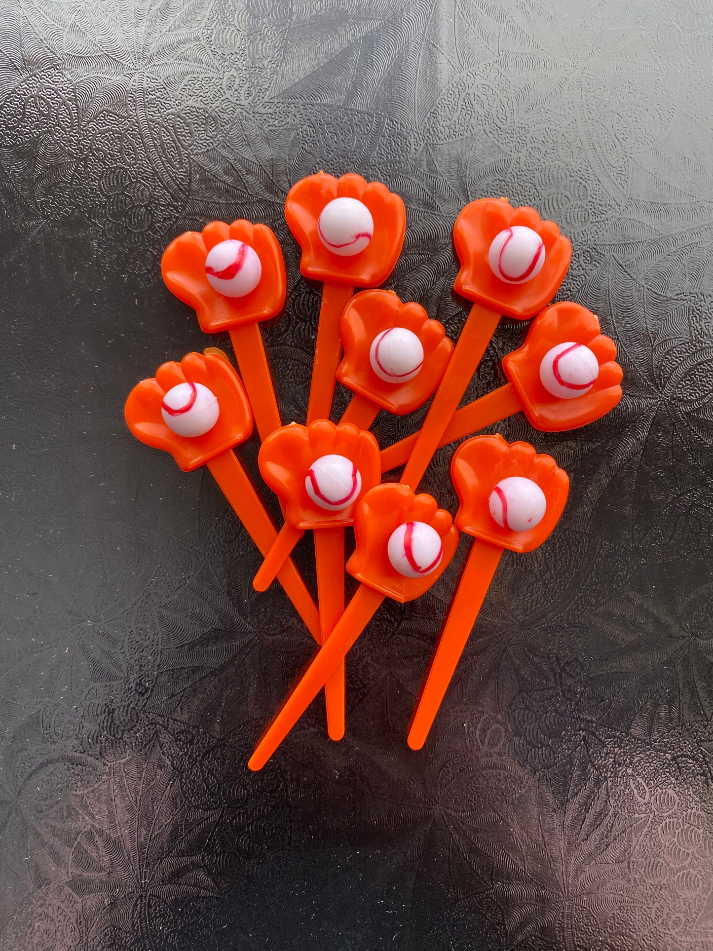 Baseball Glove and Ball Picks,  9 Pack