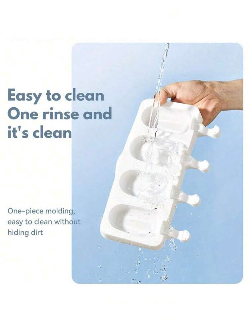 Silicone Cakesicle Mold with Wooden Sticks