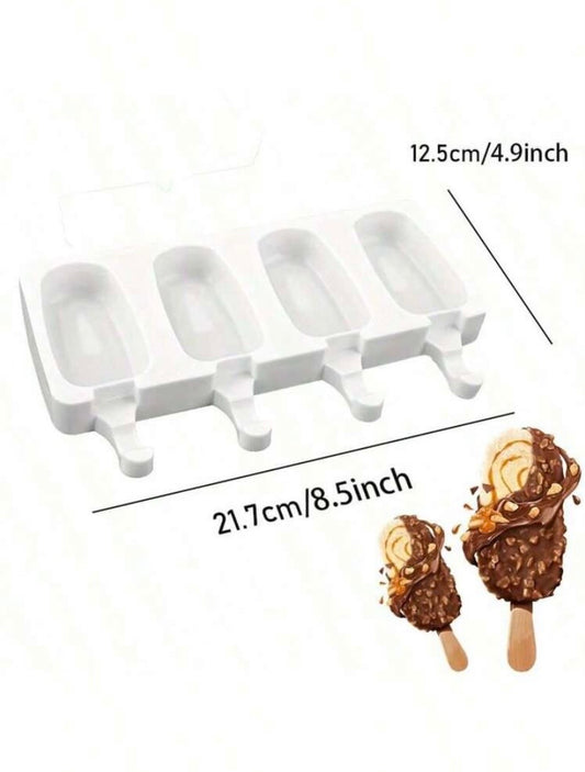 Silicone Cakesicle Mold with Wooden Sticks