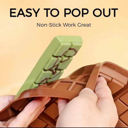 Silicone Break-Apart Candy Bar Mold
