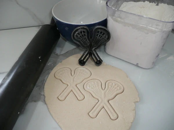 Lacrosse Sticks Plastic Cookie Cutter