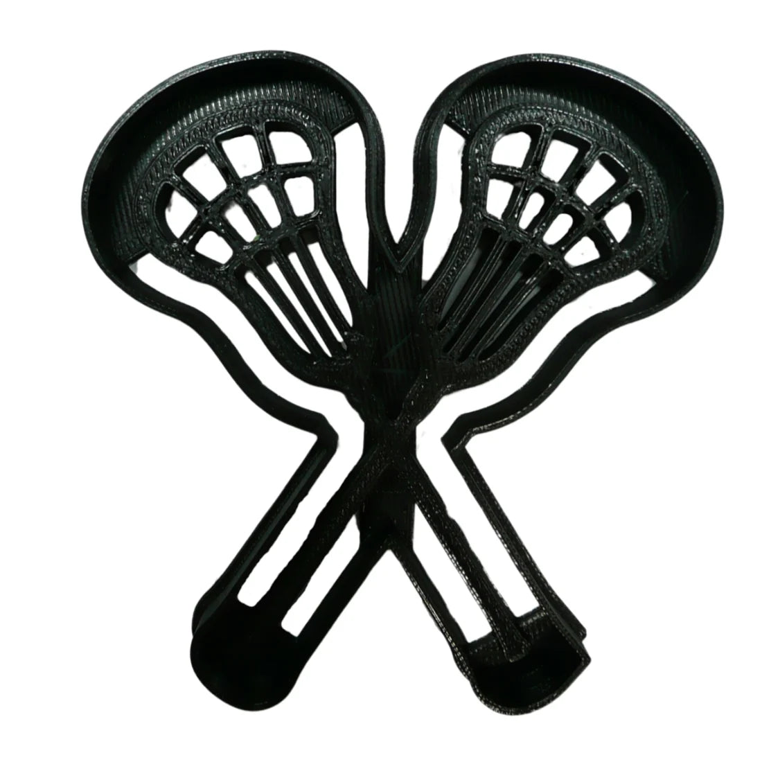 Lacrosse Sticks Plastic Cookie Cutter