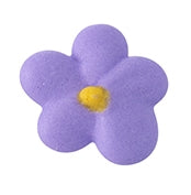 Royal Icing Drop Flower Lavender, 12 Pack