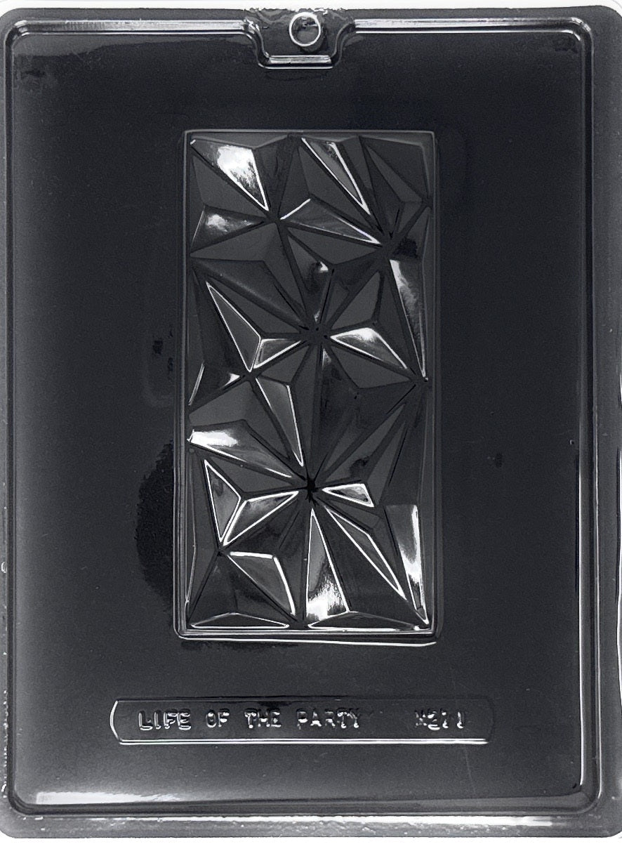 Large Fancy Dubai Candy Bar Mold 7.5 oz