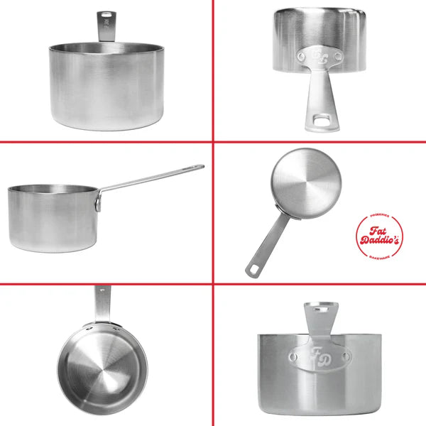 Measuring Cup Set, Stainless Steel, 4 Piece