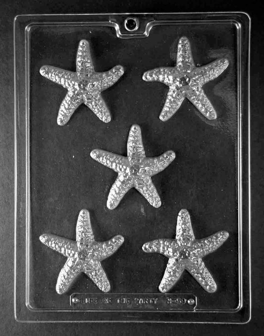 Starfish Mold .7oz 5-cavity