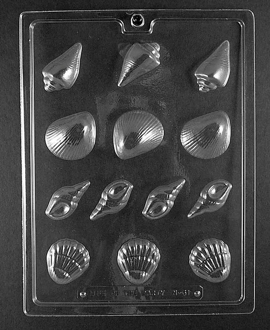 Sea Shell Assortment Mold