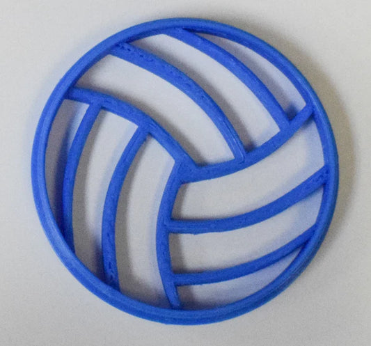 Volleyball Plastic Cookie Cutter