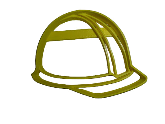 Construction Hard Hat Plastic Cookie Cutter
