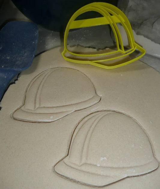 Construction Hard Hat Plastic Cookie Cutter