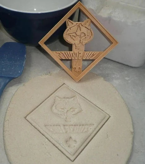 Cub Scout Boy Scout Plastic Cookie Cutter