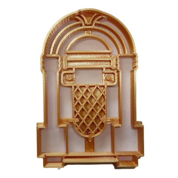 Jukebox Vintage Music Player Plastic Cookie Cutter