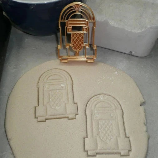 Jukebox Vintage Music Player Plastic Cookie Cutter