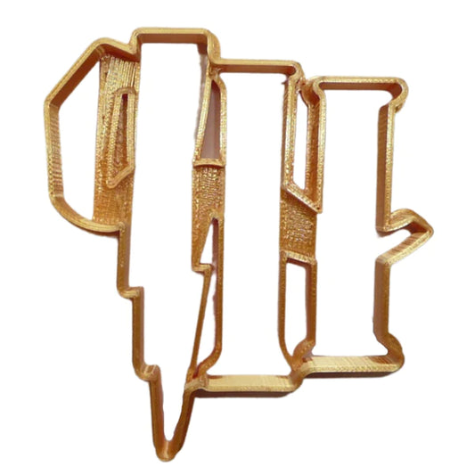Harry Potter Theme Plastic Cookie Cutter