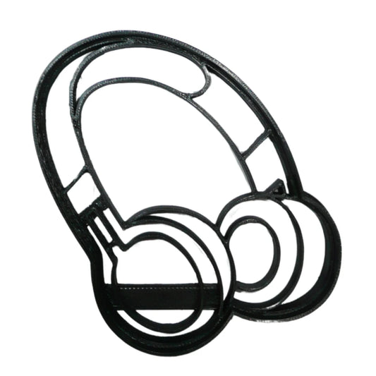 Headphones Gaming Music Plastic Cookie Cutter