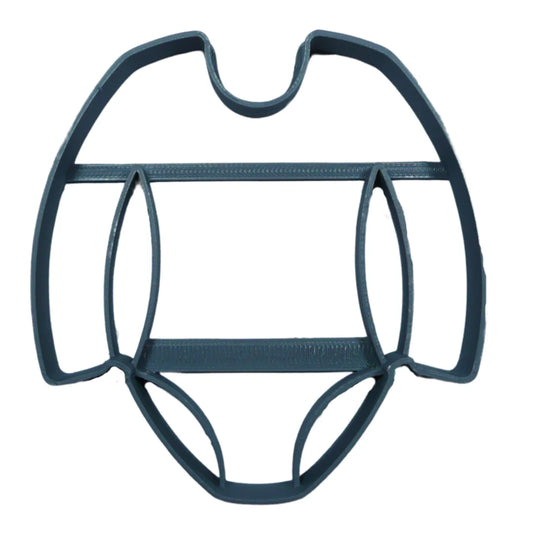 Gymnastics Dance Long Sleeve Leotard Plastic Cookie Cutter