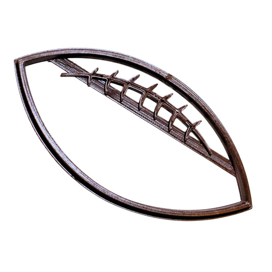 Football with Laces Plastic Cookie Cutter