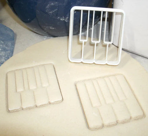 Piano Keys Music Keyboard Plastic Cookie Cutter