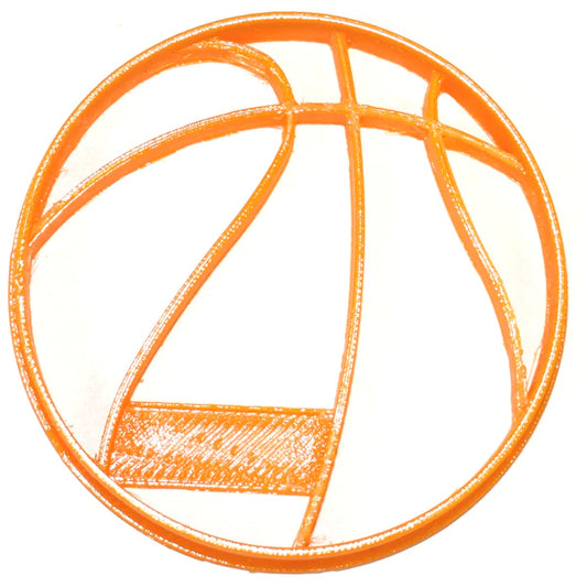Basketball Plastic Cookie Cutter