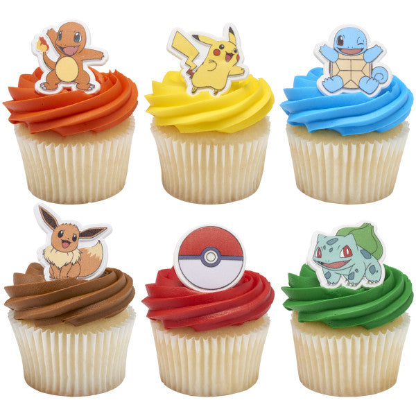 Pokemon Rings, 12 Pack