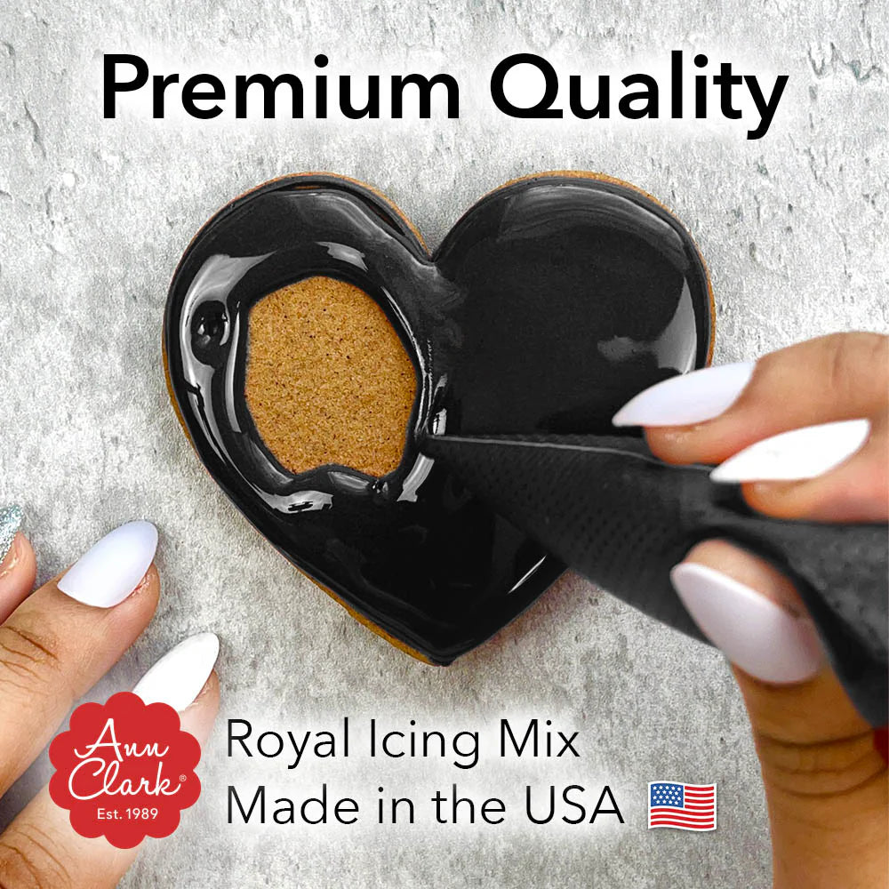 Instant Royal Icing Mix 4.3oz - Black