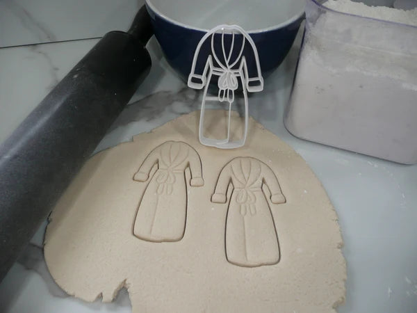 Spa Bath Robe Plastic Cookie Cutter