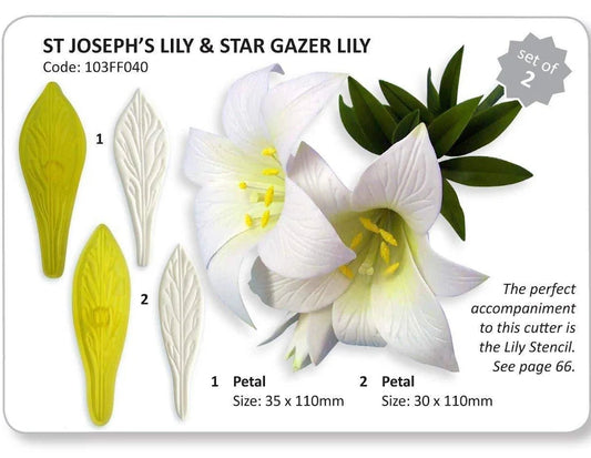 Star Gazer Lily Cutter Set, 2 Piece