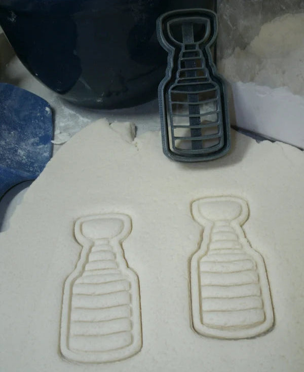 Stanley Cup Trophy Plastic Cookie Cutter