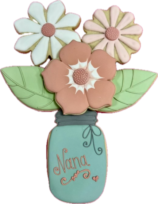Beginner Cookie Workshop - Floral Centerpiece for Mother's Day Class