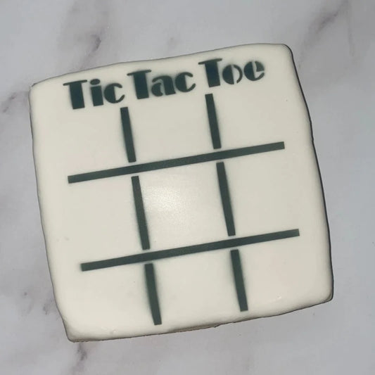 Tic Tac Toe Game Cookie Stencil