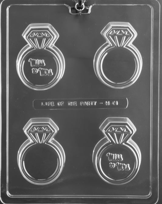 Diamond Ring Oreo Mold, Ms to Mrs