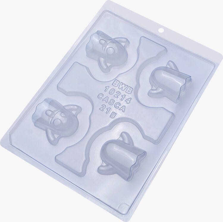 Little Ghost 3-part Chocolate Mold