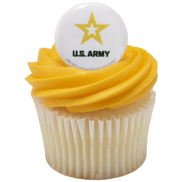 Military Army Rings, 8 Pack
