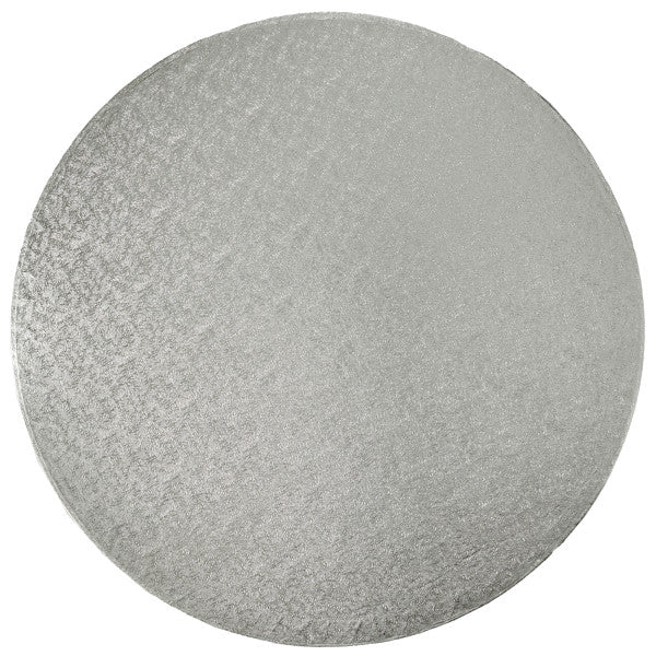 Round Cake Drum, 18", Silver