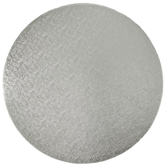 Round Cake Drum, 18", Silver