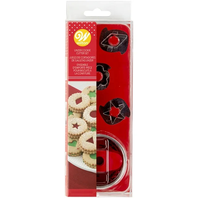 Wilton Linzer Cookie Cutter Set