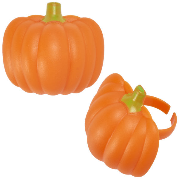 Pumpkin Rings, 8 Pack