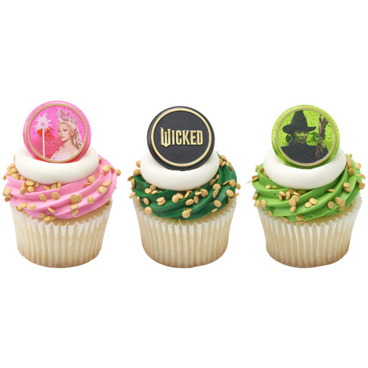 WICKED Cupcake Rings, 9 Pack