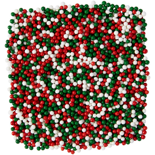 Christmas Nonpareils, Bulk 7.4 oz