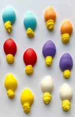 Mini Royal Icing Christmas Lights, 12 Pack