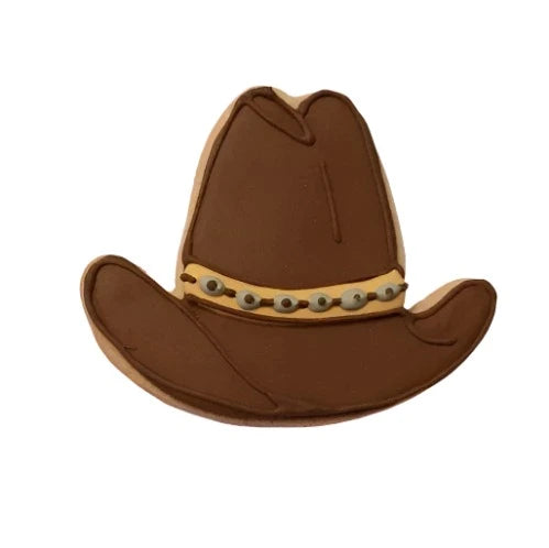 Cowboy Hat Cookie Cutter, 3.5"