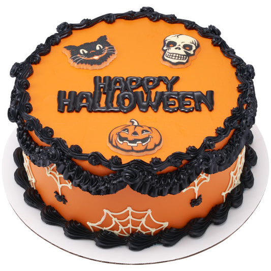 Happy Halloween Drip Script, 1 pack Assorted Colors