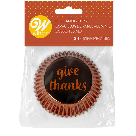Give Thanks Foil  Cup