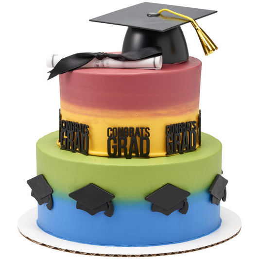 Graduation Cap Topper, 4"