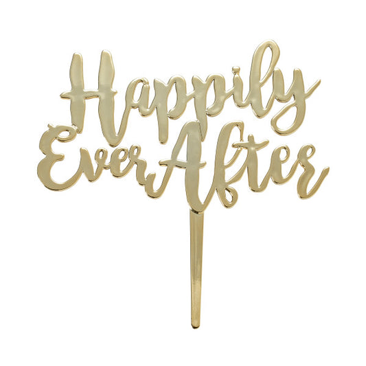 Happily Ever After Gold Pic