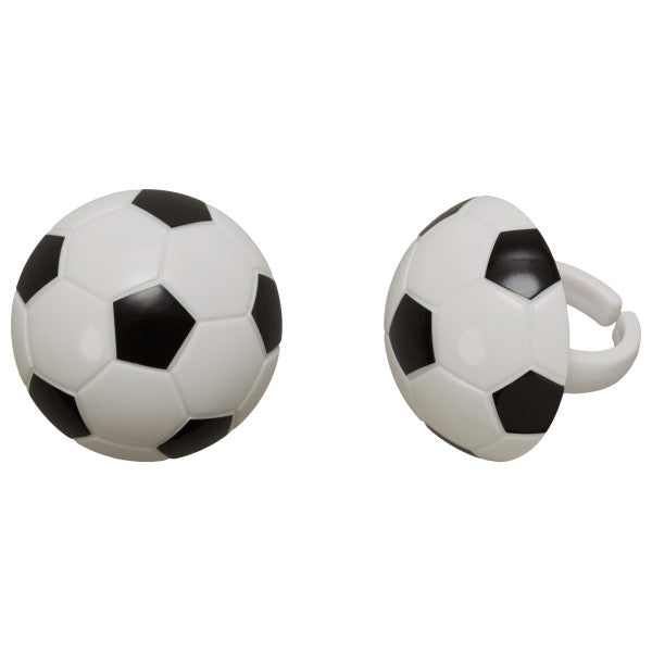 Soccer Ball Rings, 12 Pack